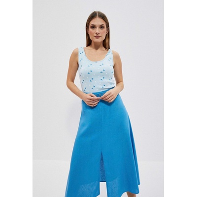 Moodo Светлосин блузон с щампа Moodo Moodo | Sin | ЖЕНИ | XS