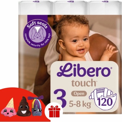Libero Touch 5-8kg Midi 3 120ks