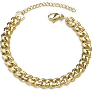 HARAHU верижка за китка AD-34579 - Златна / 3mm KP34579
