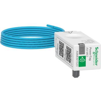 Schneider Electric SE Мерител PowerTag Energy M63 1P+N с кабел, монтаж отгоре или отдолу, - A9MEM1520 (A9MEM1520)