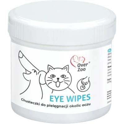 Over Zoo Eye Wipes кърпички за грижа за очите, 130 бр
