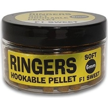 Ringers Mäkčené Pelety Soft Hooks Pellets 65g 6mm Natural