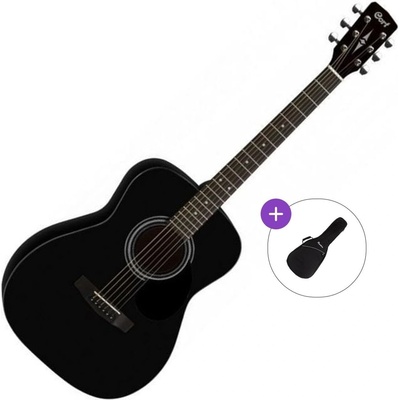Cort AF510 Basic SET Black Satin Джъмбо китара