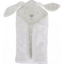 toTs-smarTrike detská osuška s kapucňou zajačik Classic biela