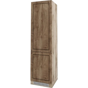 ИРИМ Колонен кухненски шкаф за вграден хладилник Сити АРФ-Дъб натурал-06-50 60 см