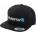 Meatfly шапка с козирка Skipper Snapback Grey / Black Meatfly | Cheren | МЪЖЕ | ЕДИН РАЗМЕР