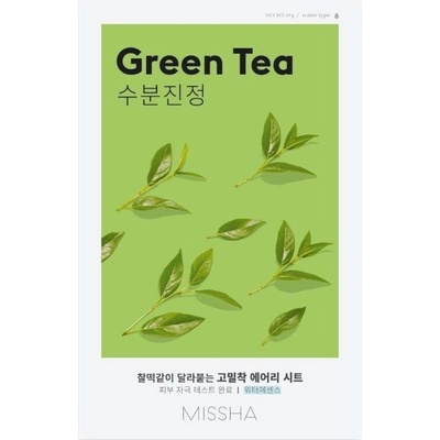 Missha Airy Fit Лист маска за лице Green Tea, 19 g