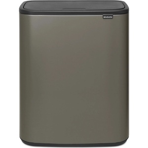Brabantia Кош за боклук Brabantia Bo Touch 1001276, 60 л, Плавно и безшумно отваряне, Голям отвор, Бронз (1001276)