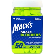 Mack's Snore Blockers Štuple proti chrápaniu 12 párov 50 párov