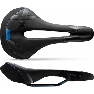 Selle italia selle italia X-LAND E-BIKE TM SUPERFLOW L čierno-modrá