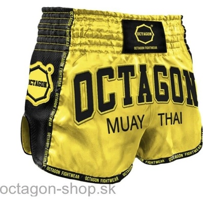 Muay Thai trenky Octagon zlaté
