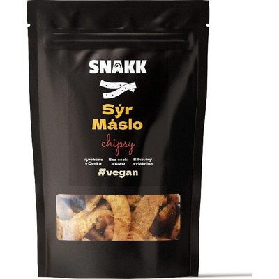 SNAKK Strukovinové chipsy SYR MASLO vegan 70 g