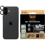 Panzer Протектор - Камера за iPhone 16 / iPhone 16 Plus - PanzerGlass® - Hoops® Протектор за обектив на камера - Черен