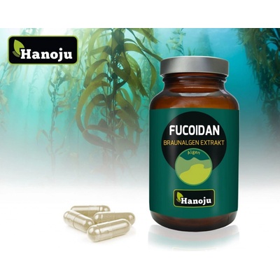 Hanoju Fucoidan Extrakt z hnědých řas 180 Veg kapslí