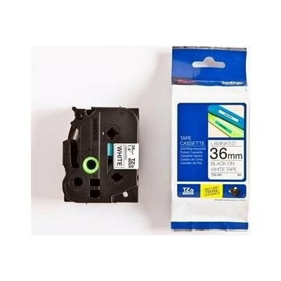 páska BROTHER TZ261 čierne písmo, biela páska Tape (36mm)