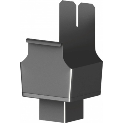 Covernit Square okapový kotlík 120 mm antracit