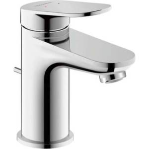 Duravit Wave - Смесител за мивка с изход, MinusFlow, хром WA1012001010 (WA1012001010)