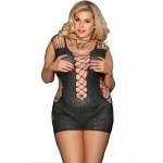 Q-Lingerie Секси мини рокля ql размер l/xl