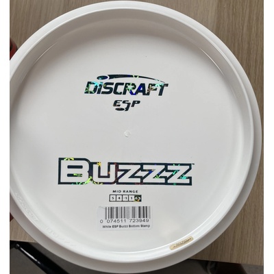 BUZZZ - ESP (Discraft) bottom stamp Bílý