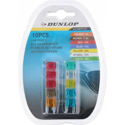 Automobilové pojistky Dunlop 10 ks