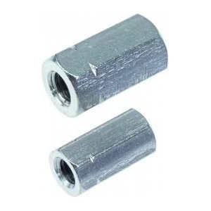 Uncanny Brand Zinc-plated connecting nut m-5