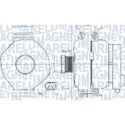 Generátor MAGNETI MARELLI 063732009010