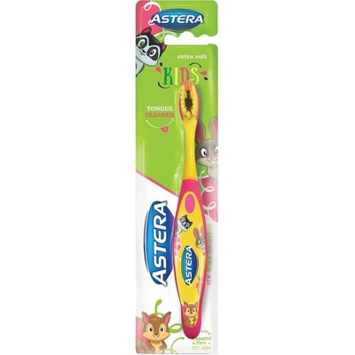 Astera Детска четка за зъби Astera - Момиче, 2-6 г (19440)