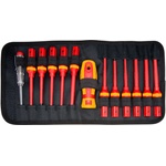 Topmaster Professional ИЗОЛИРАНИ ОТВЕРТКИ К-Т 13 БР vde 1000 v topmaster (3800972005495)