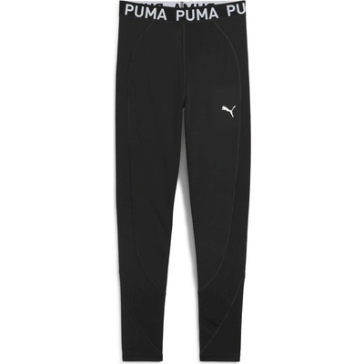 Puma dievčenské legíny Strong Train Tights G čierna biela