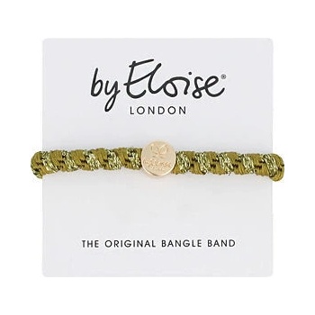 By Eloise London Gold Circle Woven barva Olive Green