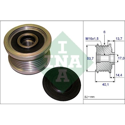 Předstihová spojka Schaeffler INA 535 0202 10
