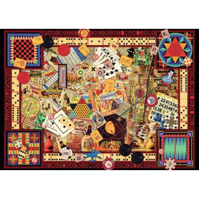Ravensburger - Puzzle Vintage Games - 1 000 piese