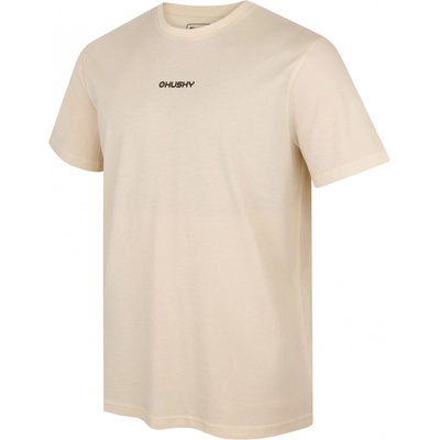 Husky pánske bavlnené tričko Tee Walker beige