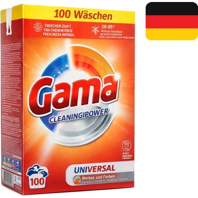 Gama Universal prací prášek 100 PD 6 kg
