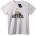 NOONEBRAND Тениска Без плюшена мечка - 2XL, White
