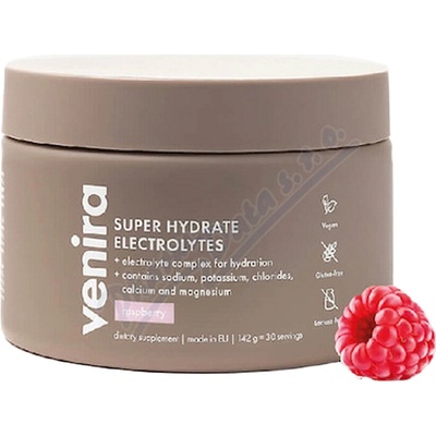 VENIRA super hydrate elektrolyty, malina 142 g