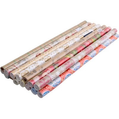 Vánoční balicí papír 70*200 cm, různé motivy – Zboží Mobilmania