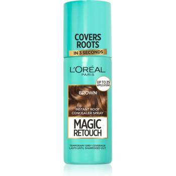 L'Oréal Magic Retouch спрей за мигновено прикриване на израснала коса цвят Brown 75ml