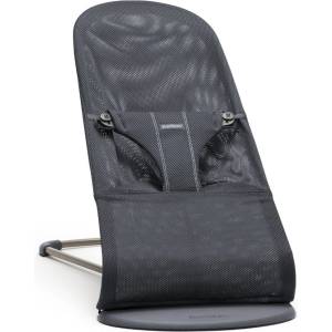 BabyBjörn Бебешки шезлонг BabyBjorn - Bliss, Mesh, Anthracite (1814-006013A) - baby