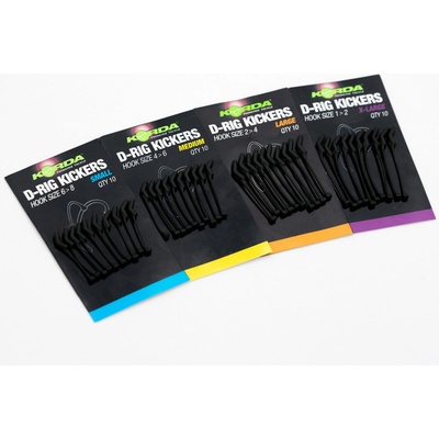 Korda Rovnátka Kickers D Rig Green Medium 10 ks – Hledejceny.cz