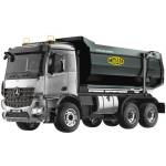 Jamara Toys Jamara Mercedes-Benz Arocs гондола за метал с дистанционно управление, сребрист/черен, мащаб 1: 20 (406301)