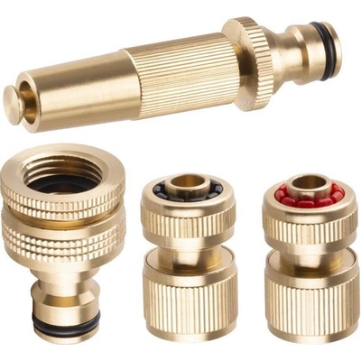 Sada spojok Strend Pro Garden GF343, zavlažovacia, záhradná, adaptér 3/4"-1, spojky 3/4", dýza