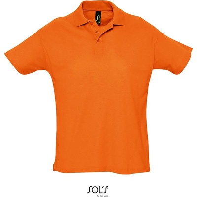 Sol's Summer II Piqué polo oranžové