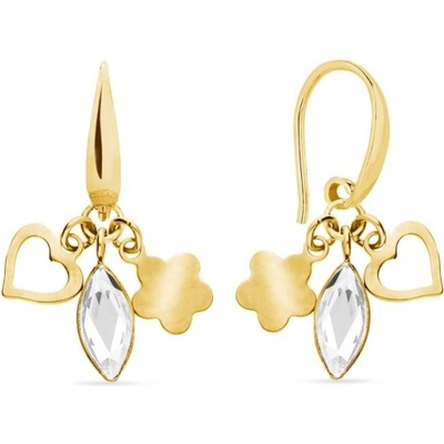 Spark čiré se Swarovski Elements Serenity KWGMIX2201C Krystal