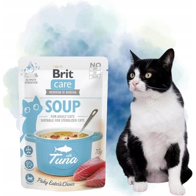 Brit Care Cat Soup with Tuna 75 g