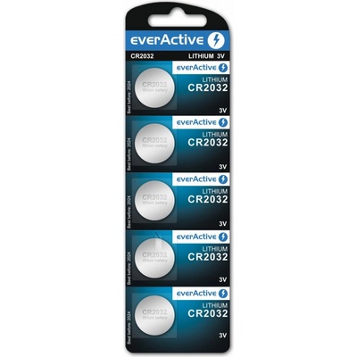 everActive 5x CR2032 225 mAh 5ks CR20325BL