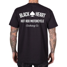Black Heart Hot Rod Motorcycle čierna