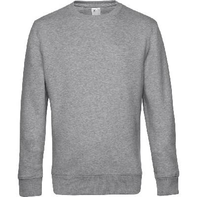 B&C Collection B&c king crew neck / Мъжки суитшърт - светлосив меланж l (01u01k61003)