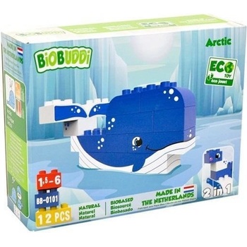 BiOBUDDi Wildlife Arctic 2 v1 velryba/lachtan 12 ks