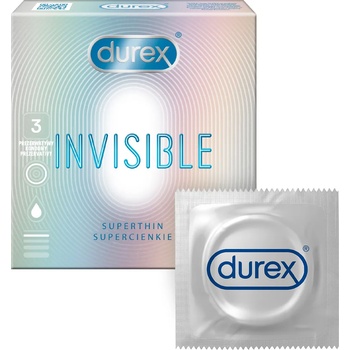 Image 1 of Durex Invisible Superthin 3 pack